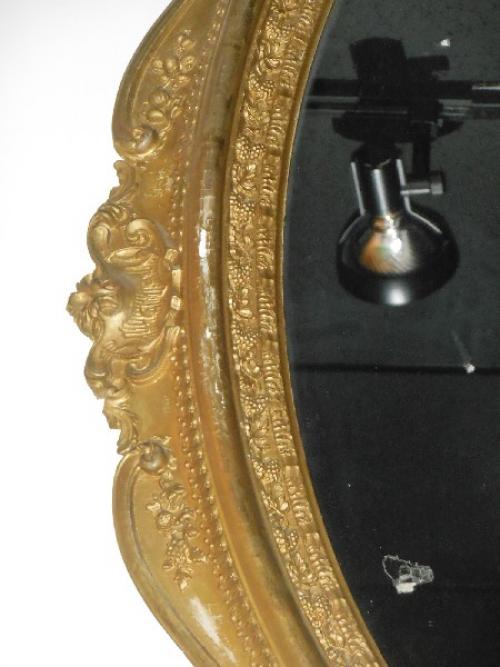 Victorian Mirror Gold Leaf Mirror