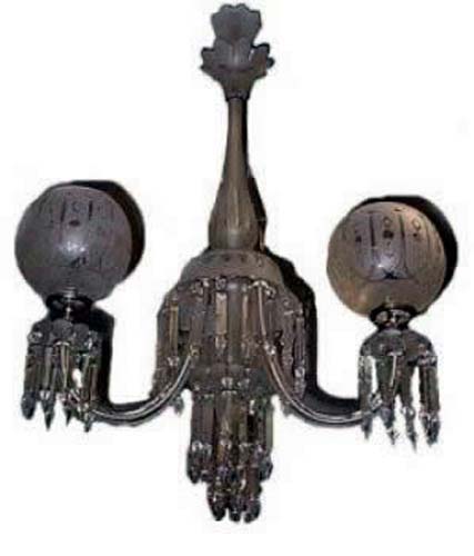 Victorian Gas & Electric Chandelier - 139