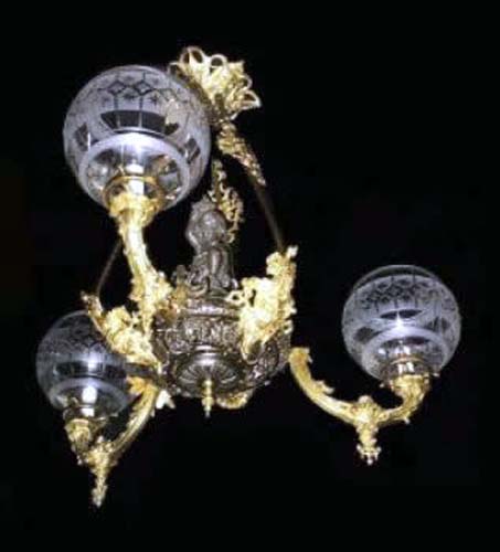 Crystal Gas Chandelier - 105