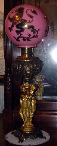  Victorian 3 Grace Banquet Lamp