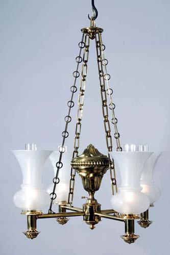 Argand Chandelier SOLD