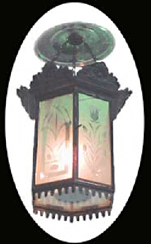 Victorian Gothic Revival Hall Lantern - 224