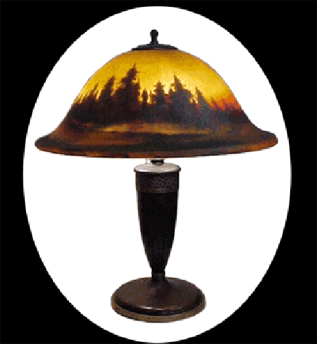  Pairpoint Table Lamp Signed - 225