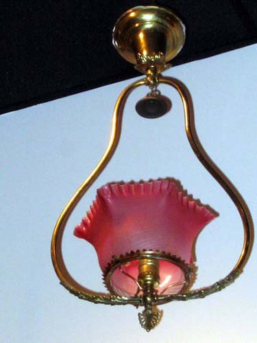 Victorian Harp Hall Lantern