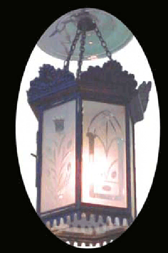 Victorian Gothic Revival Hall Lantern - 224