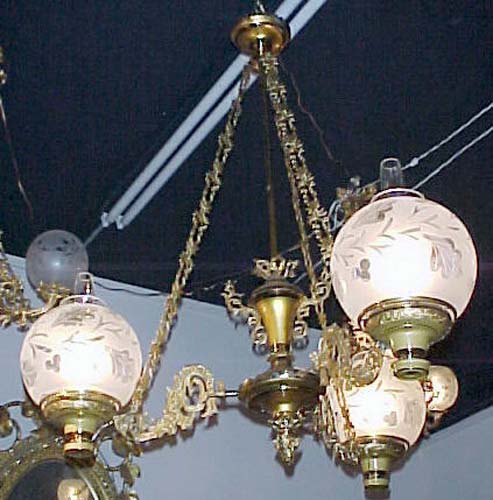 Rare Astral or Solar Chandelier - 257