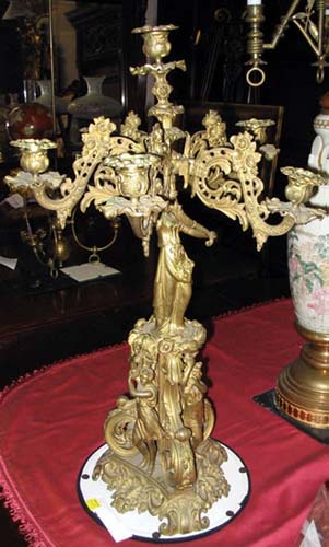 Cornelius & Co Figural Candlelabra - 892