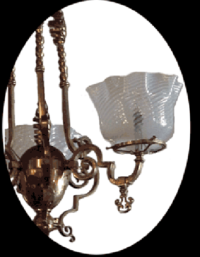 Victorian Gas ChandelierIn the Aesthetic taste - S