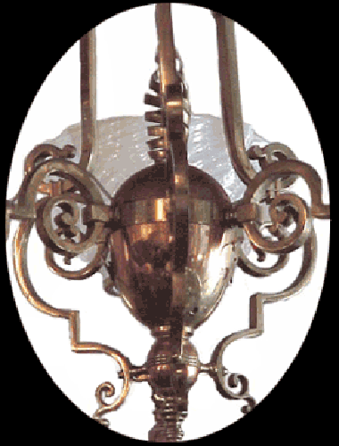 Victorian Gas ChandelierIn the Aesthetic taste - S