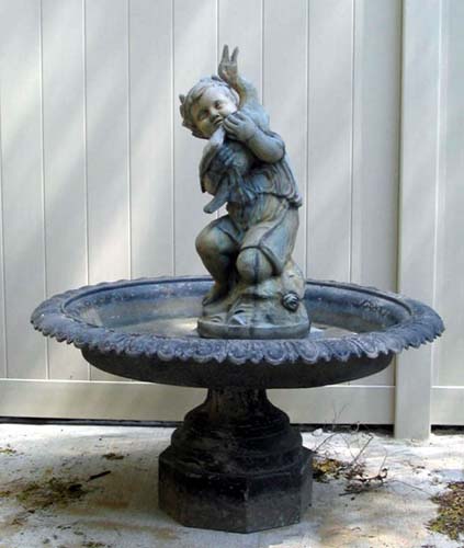 Mott Victorian Zinc Fountain:SOLD