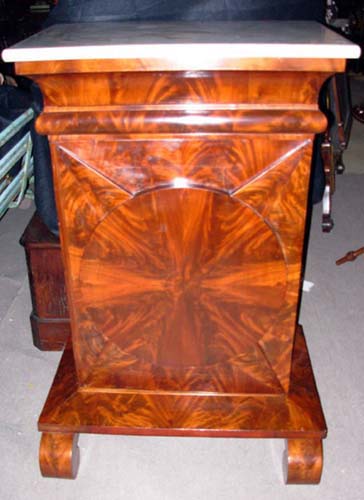 Cabinet: Am Classical Cabinet w Marble top: SOLD