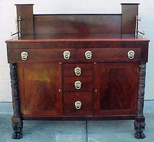 Am. Classical or Empire Sideboard:Sold