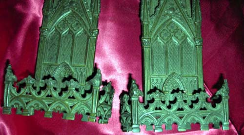 Gothic Revival Card Holders, Pair  SOLD
