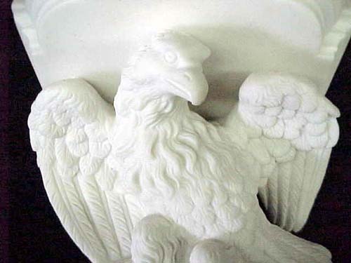 19thC Parian Eagle Bracket: SOLD