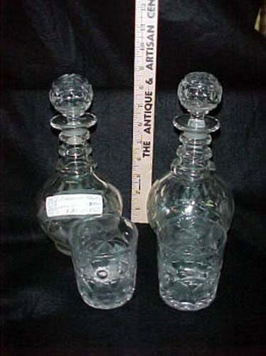 Am Pittsburgh Glass Decanters, Pr