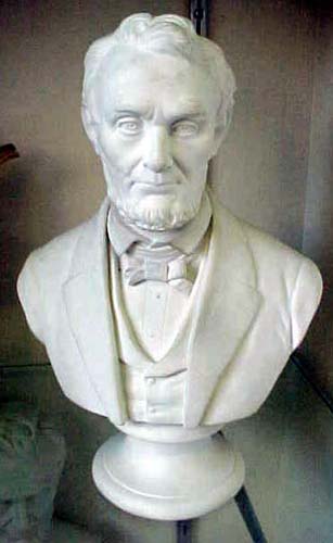 Parian Bust of Lincoln: Sold