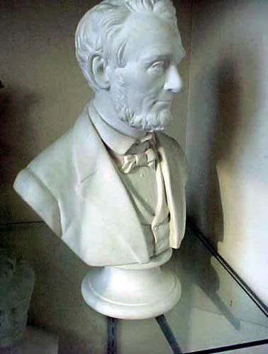 Parian Bust of Lincoln: Sold