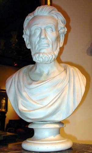 Lincoln Parian bust by Wedgwood- Sold: