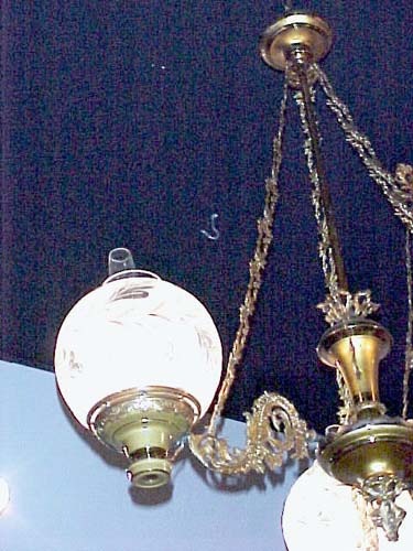 19thC Rare Astral or Solar Chandelier; SOLD: