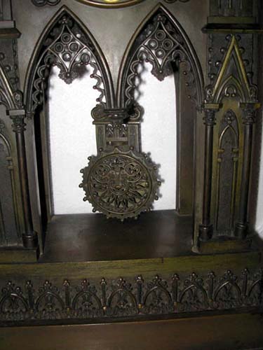 Clock;Charles X Bronze Gothic  Ravrio Paris