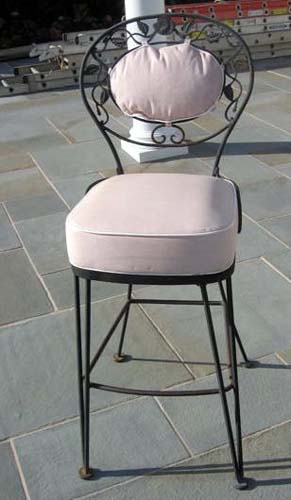 Vintage Woodard Chantilly Rose Bar Stools SOLD