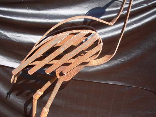Statue:Wrought Iron  by Cumpston SOLD