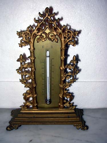 Gothic Revival Thermometer