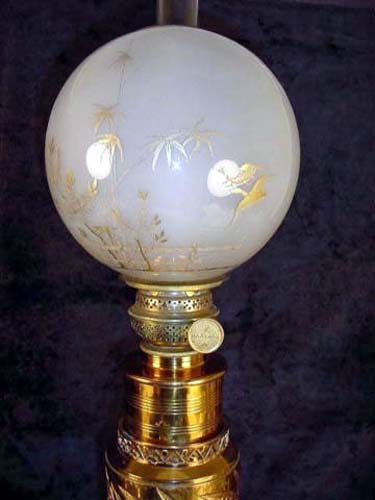 Parker Aesthetic Brass Lamp-Sold