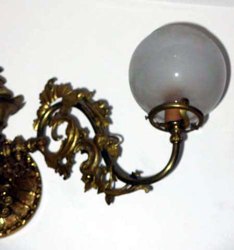 Sconce:Rococo Gas Sconce
