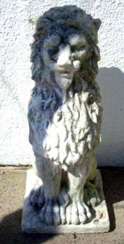 Stone Statues,  Lions SOLD