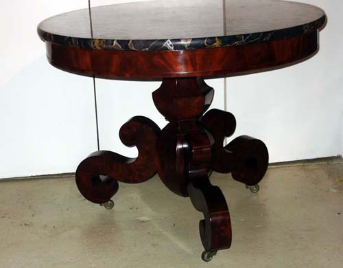 Table: Meeks Am. Classical Center Table