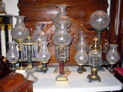 Astral and Argand Lamps