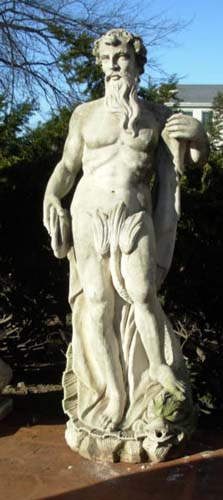 Garden Statue of Neptune- SOLD