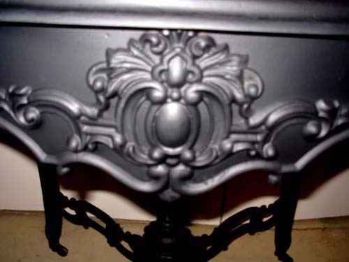 Table, Cast Iron Rococo Revival