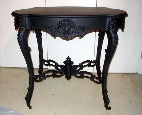 Table, Cast Iron Rococo Revival