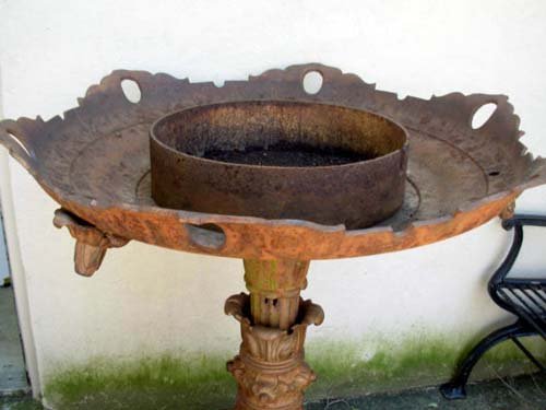  Fountain, Cast Iron by Wood  SOLD