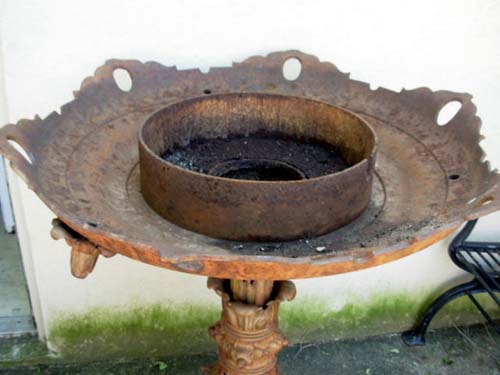  Fountain, Cast Iron by Wood  SOLD