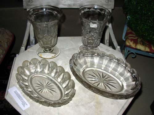 Pittsburgh Glass  Celery Dishes