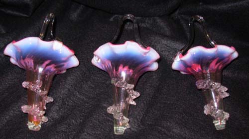 Antique Glass Epergne-SOLD