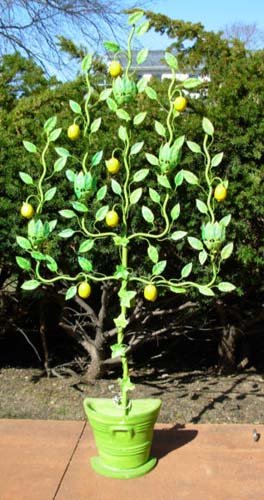 Tole Lemon Tree  SOLD