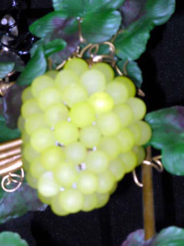 Chandelier: Italian Glass Fruit Chandelier