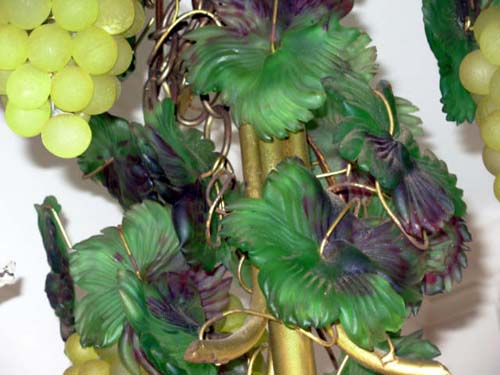 Chandelier, Murano  Glass Grape  SOLD
