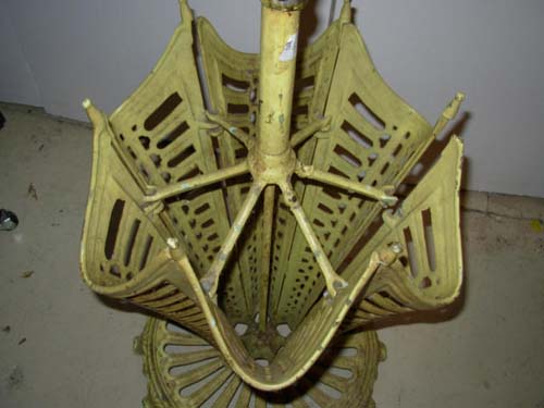 Antique Umbrella Stand, cast iron HOLD