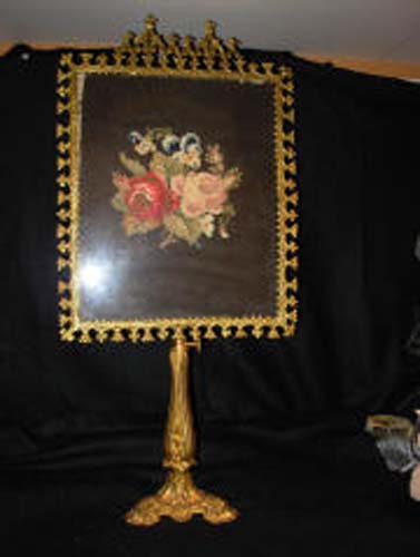 Gothic Revival Candle Screen