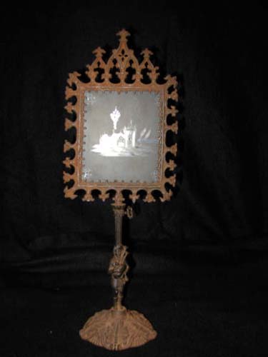 Gothic Metal Candle Screen