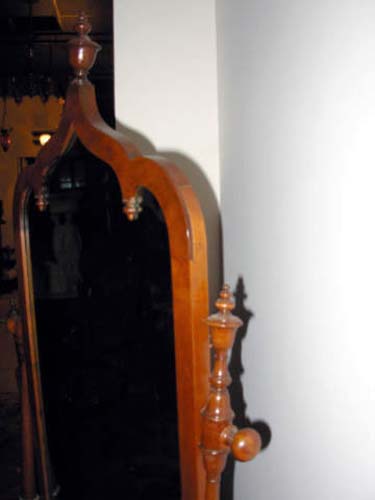 Gothic Revival Mirror Attrib to Roux