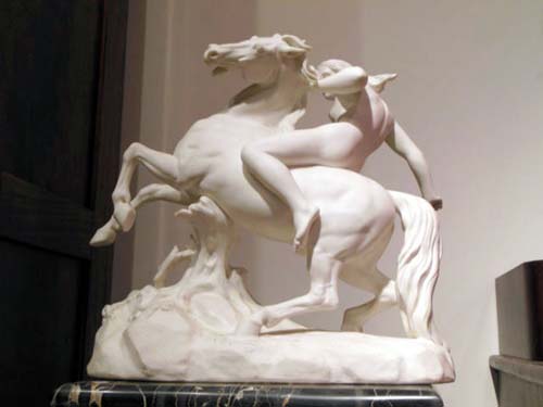 Parian "Amazon" Grp by Minton