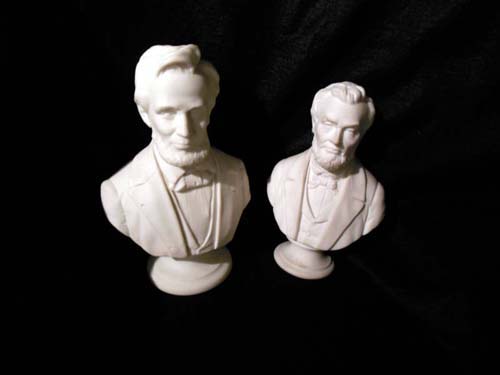 Parian Busts Of Abe Lincoln