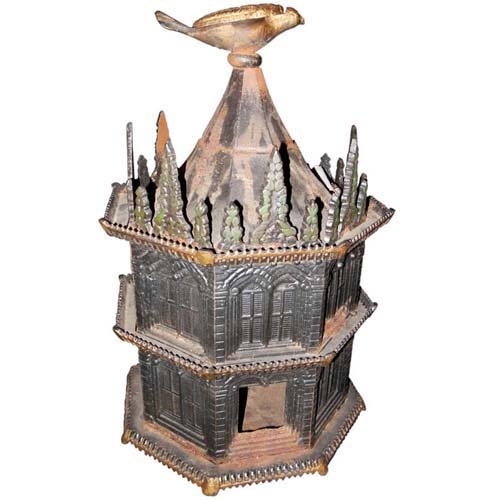 Bird House, Cast Iron by Miller  SOLD