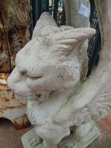 Griffin, Cast Stone. SOLD